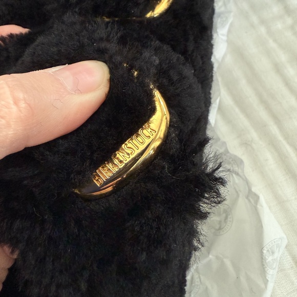 NIB Birkenstock Arizona Big Buckle Teddy Shearling Size 38 Medium/Narrow - Picture 4 of 7